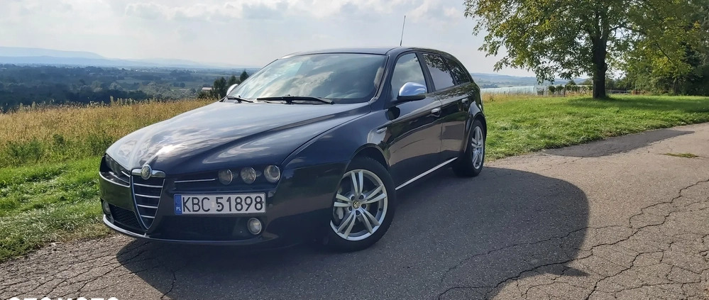 Alfa Romeo 159 cena 20000 przebieg: 214380, rok produkcji 2009 z Szczecinek małe 379